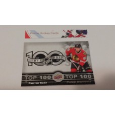 TOP-4 Patrick Kane - Chicago Blackhawks Top 100 Insert Set 2017-18 Tim Hortons UD Upper Deck